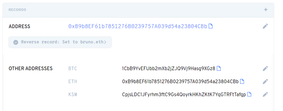 OGG address now visible in bruno.eth records